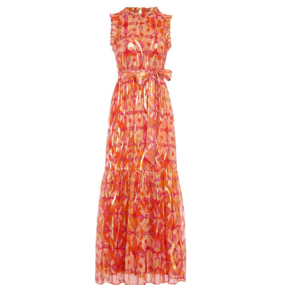 Marie Oliver Alice Dress in Guava Print